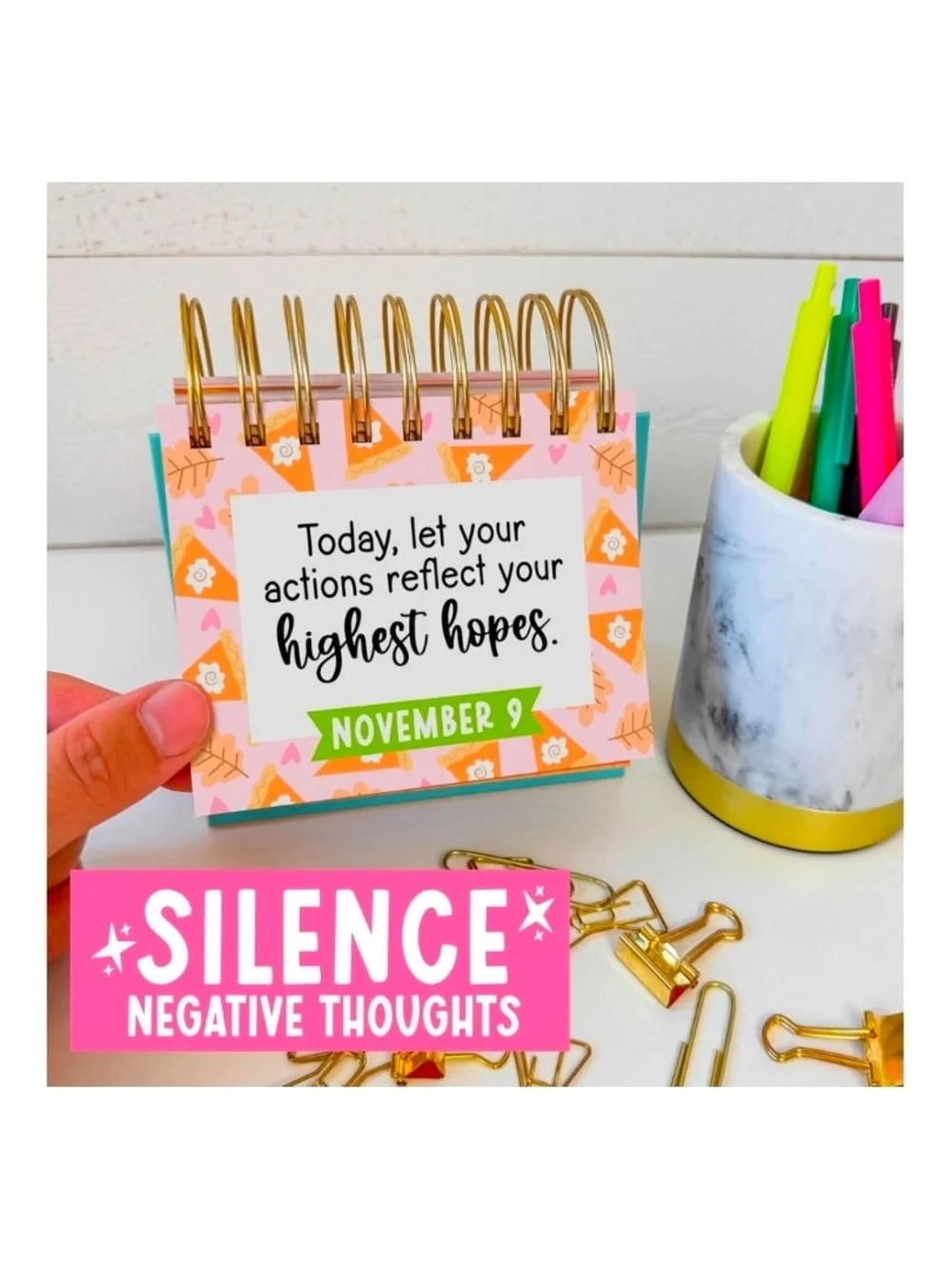 Daily Motivational Calendar By Hadley Designs